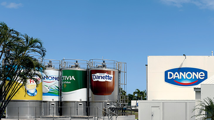 Usine Danone à La Réunion
