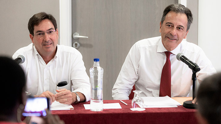 Interview de Michel Lapeyre et Amaury de Lavigne